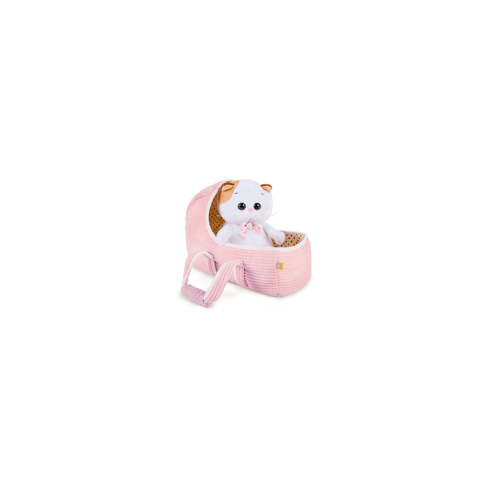 фото Мягкая игрушка Budi Basa Кошечка Ли-Ли Baby в люльке, 20 см