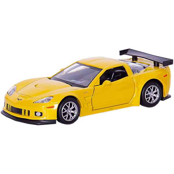 

Коллекционная машинка RMZ City "Chevrolet Corvette C6-R" 1:32, желтый металлик