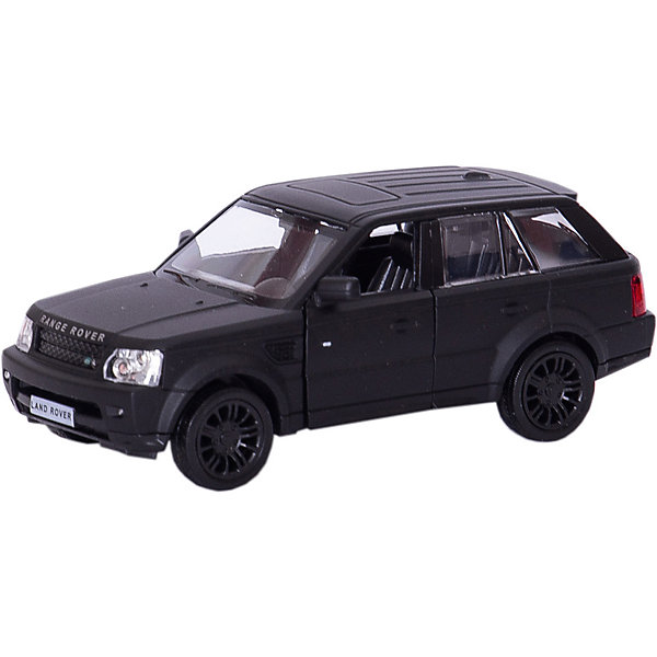 Металлическая машинка "Range Rover Sport" 1:32, черный матовый RMZ City 7322650