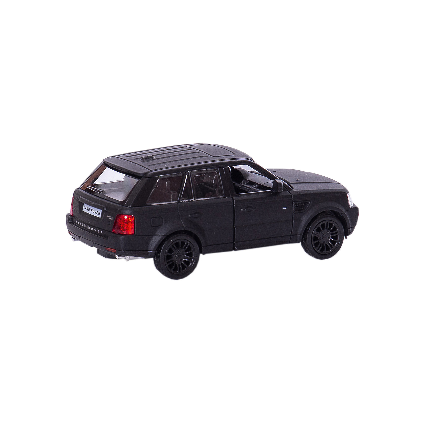 Металлическая машинка "Range Rover Sport" 1:32, черный матовый RMZ City 7322650