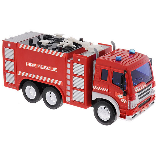 

Пожарная машина Dave Toys "Junior Tracker" 1:16, свет, звук