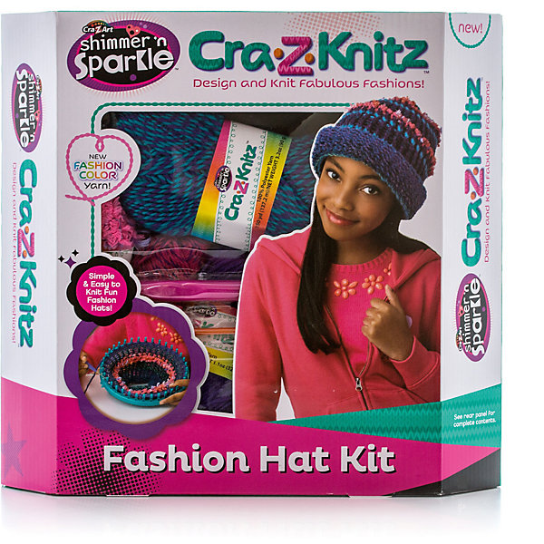 

Cra-z-knitz Набор для вязания Шапка