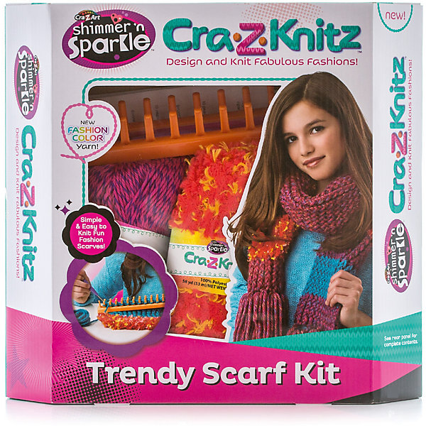 

Cra-z-knitz Набор для вязания Шарф