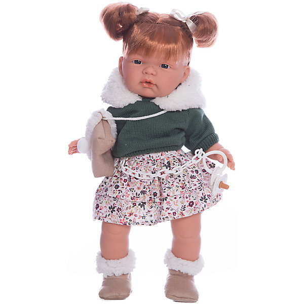 фото Кукла-пупс Llorens Кейт в светлой юбке, 38 см