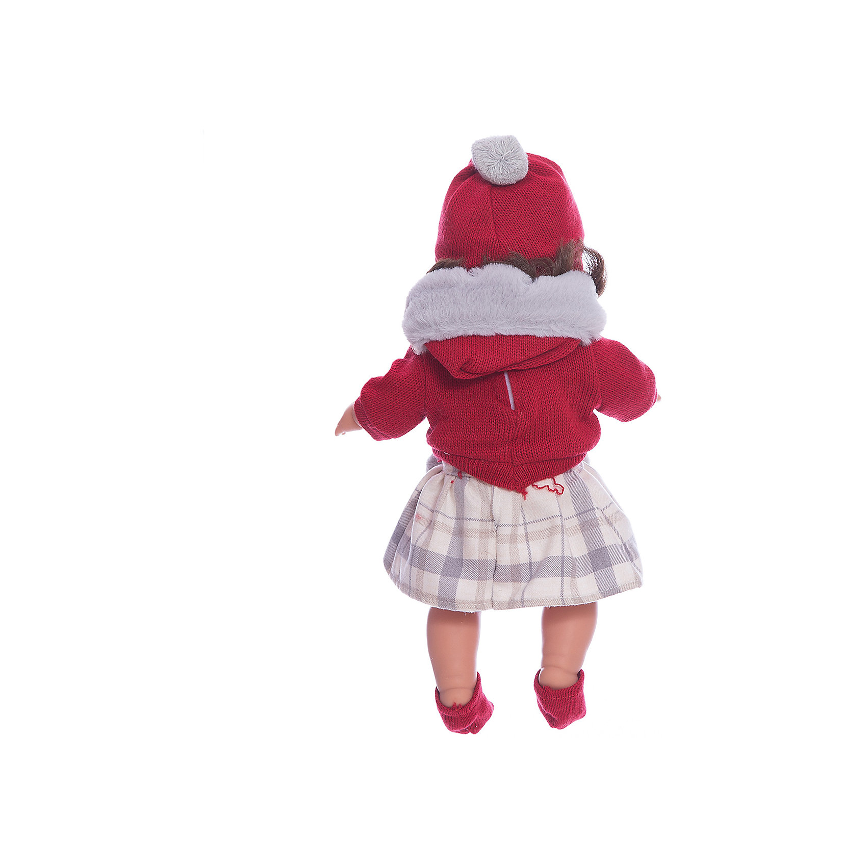 фото Кукла-пупс Llorens Лола в кофте и юбке, 38 см