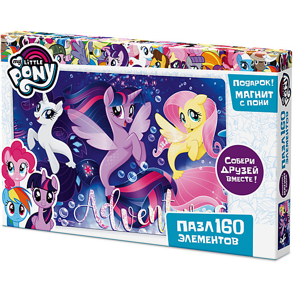

Пазл Origami "My little pony" 160 элементов + магнит Пинки Пай