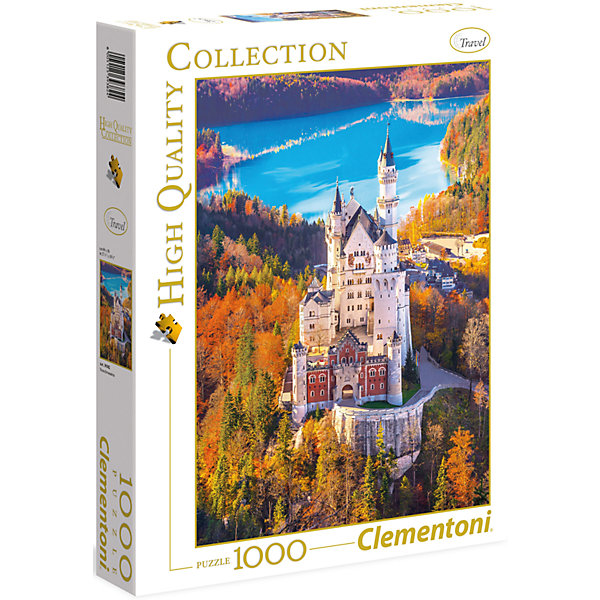

Пазл Clementoni "Замок Нойшванштайн с высоты птичьего полета", 1000 элементов