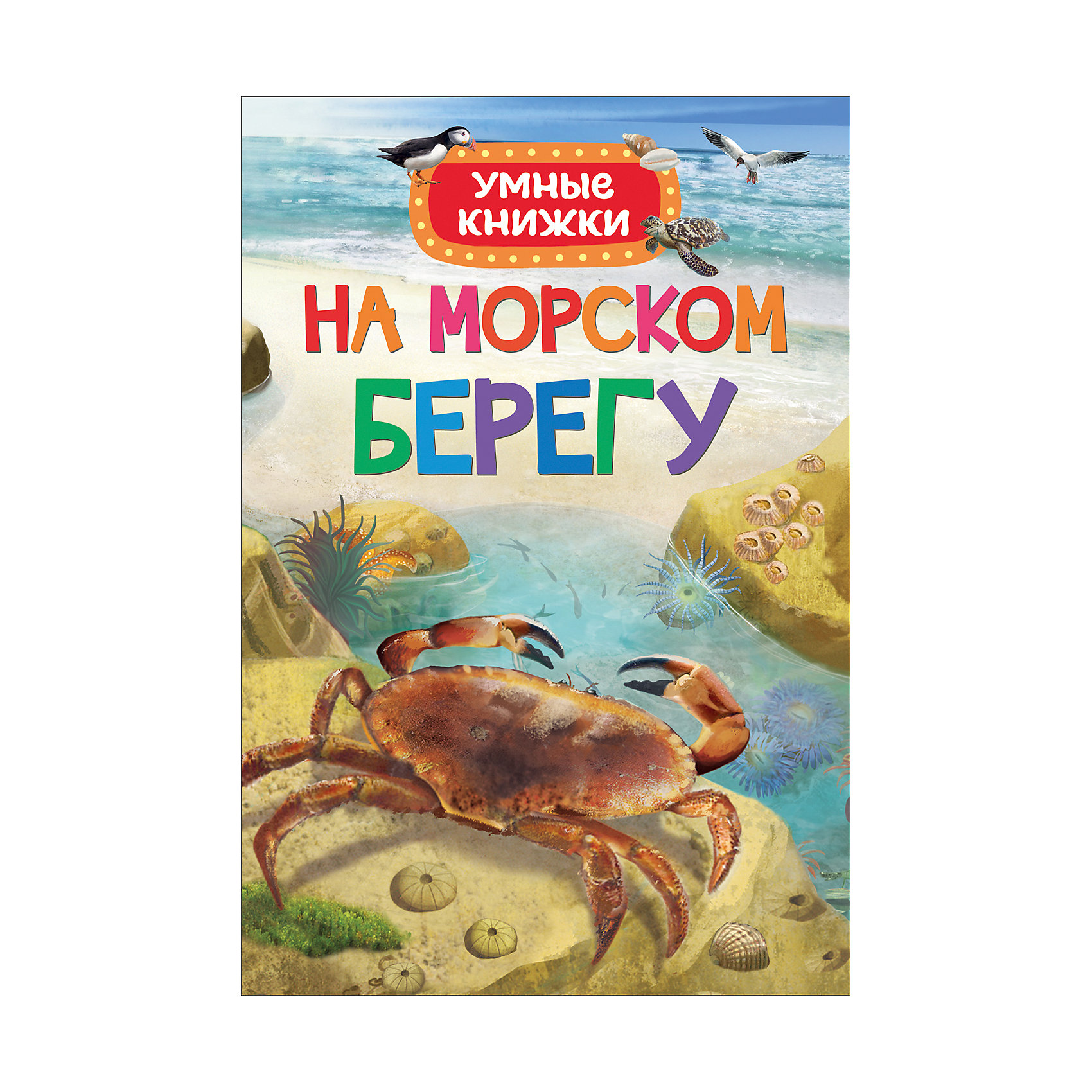 Росмэн книги. Умные книжки на морском берегу. На морском берегу энциклопедия для детей. Умные книги. Умные книжки Росмэн.