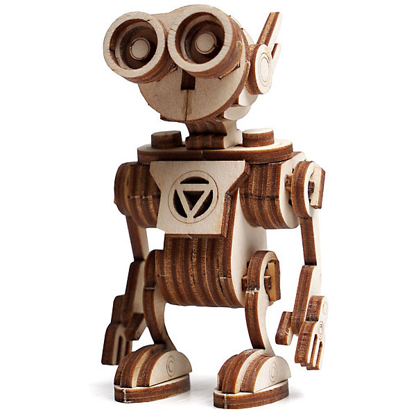 фото Сборная деревянная модель lemmo "робот санни", подвижная
