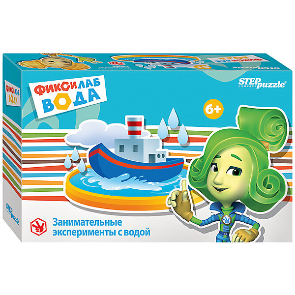 

Набор для опытов Step Puzzle "Фиксилаб. Вода"