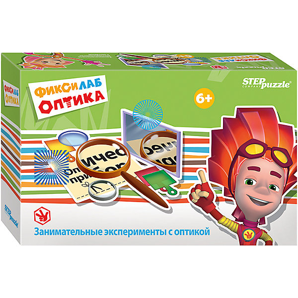 фото Развивающая игра Step Puzzle "Фиксилаб. Оптика" Степ пазл