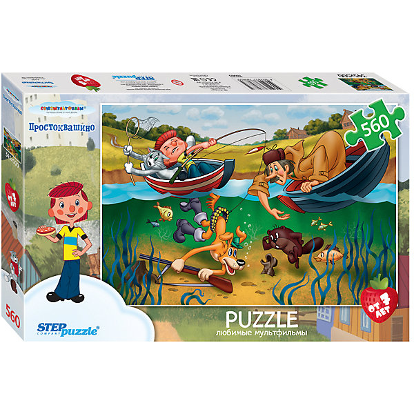 

Пазл Step Puzzle "Простоквашино", 560 элементов