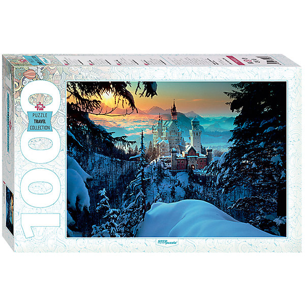 

Пазл Step Puzzle "Бавария. Замок Нойшванштайн", 1000 элементов