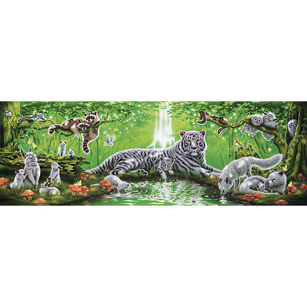 

Панорамный пазл Step Puzzle "У водопада", 1000 элементов