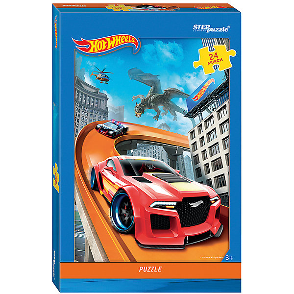 

Пазл Maxi Step Puzzle "Hot Wheels", 24 элемента