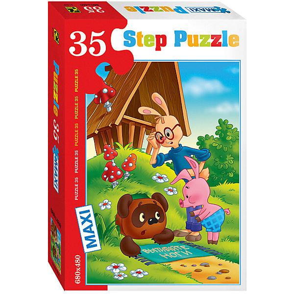 

Пазл Maxi Step Puzzle "Винни-Пух", 35 элементов