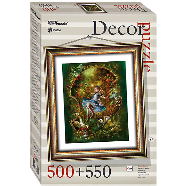 

Пазл Step Puzzle "Алиса", 500 элементов+рамка