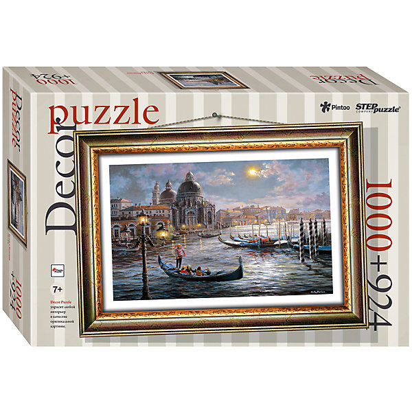 

Пазл Step Puzzle "Вечер в Венеции", 1000 элементов+рамка