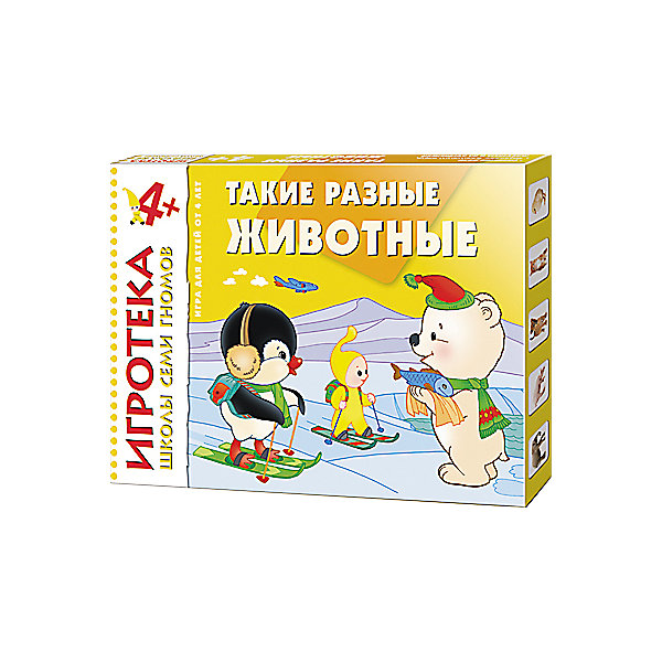 фото Игротека ШСГ 4+ Такие разные животные Мозаика-синтез