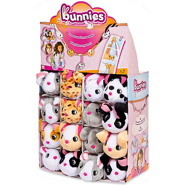 

Мягкая игрушка на магнитах IMC Toys "Кролик Bunnies" 9,5 см
