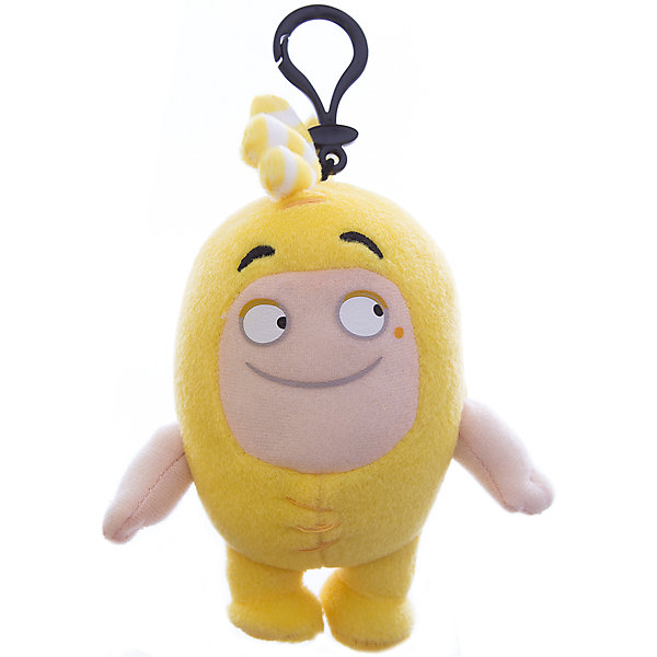 

Мягкая игрушка-брелок Oddbods Баблз, 12 см, Желтый