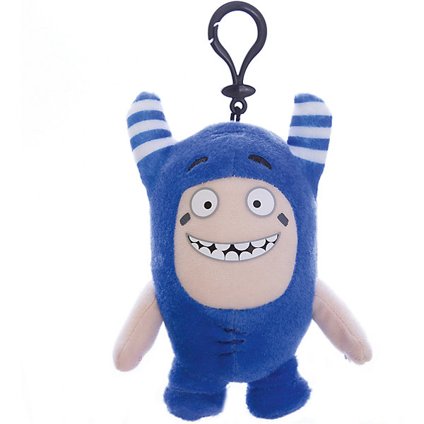 

Мягкая игрушка-брелок Oddbods Пого, 12 см, Синий