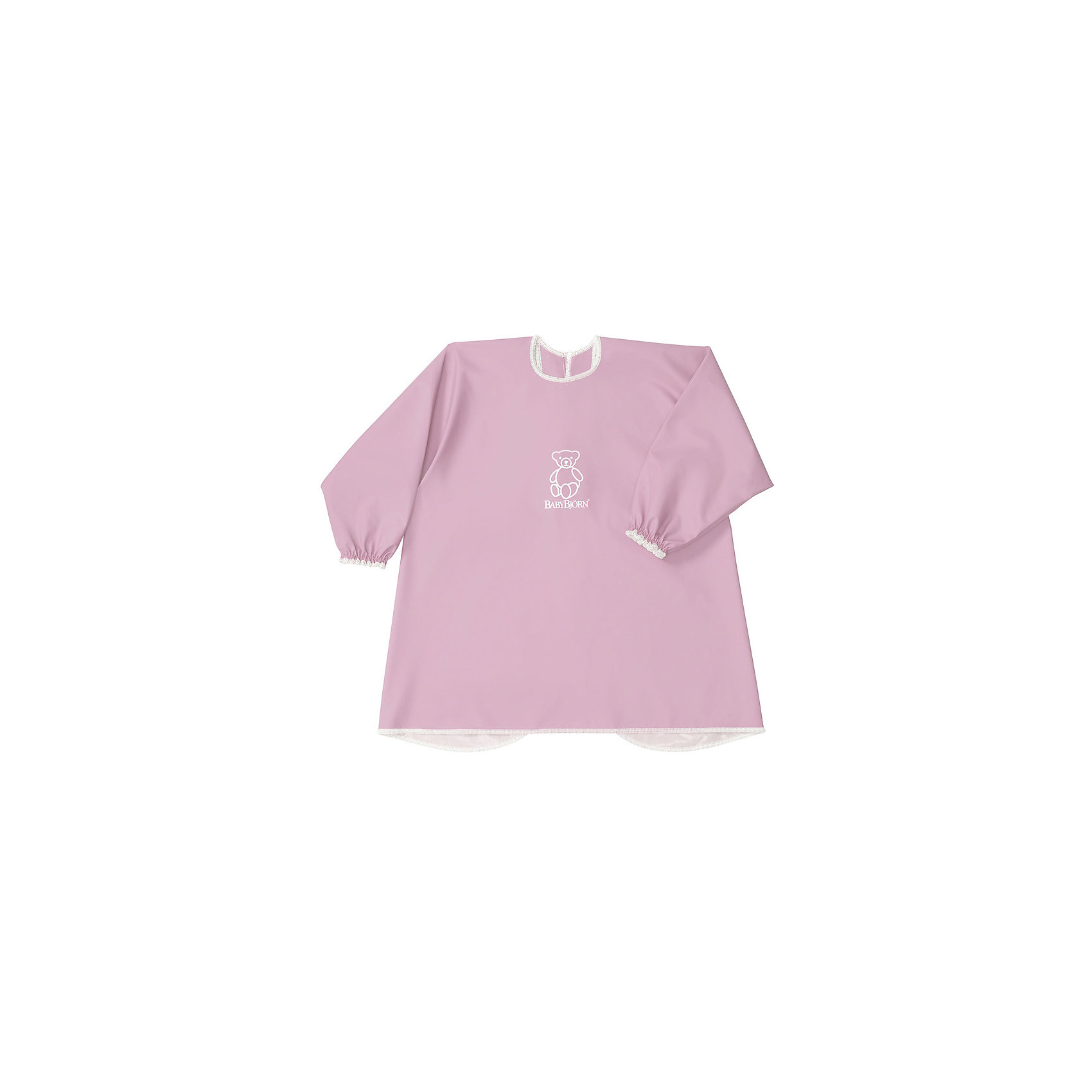 фото Рубашка-фартук BabyBjorn, розовый