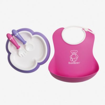 Набор для кормления BabyBjorn, розовый/лиловый, артикул:7369999 - Кормление малыша Набор для кормления BabyBjorn, розовый/лиловый, артикул:7369999 - Кормление малыша