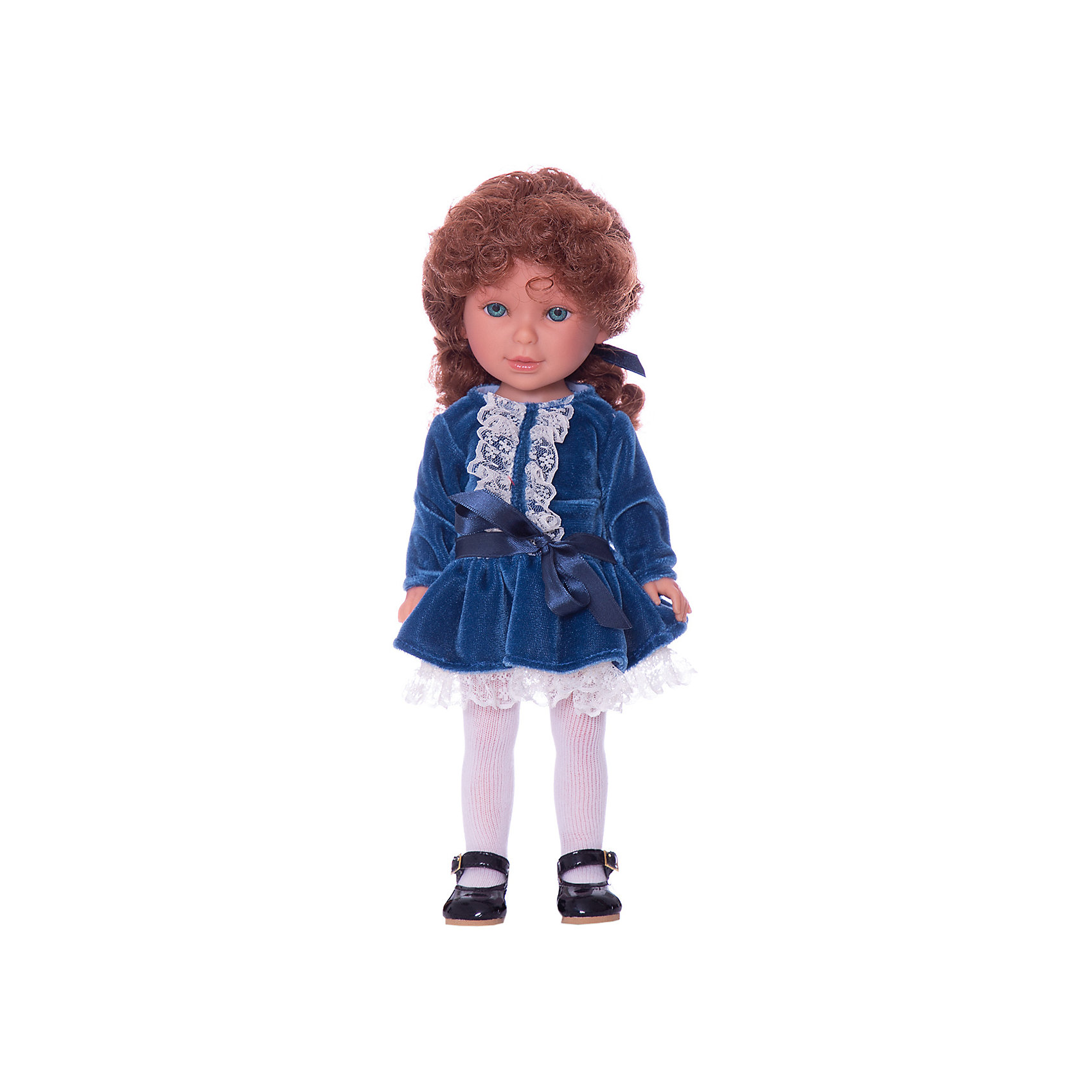 фото Классическая кукла Vestida de Azul "Весна Санкт-Петербург" Паулина рыжая кудряшка, 33 см