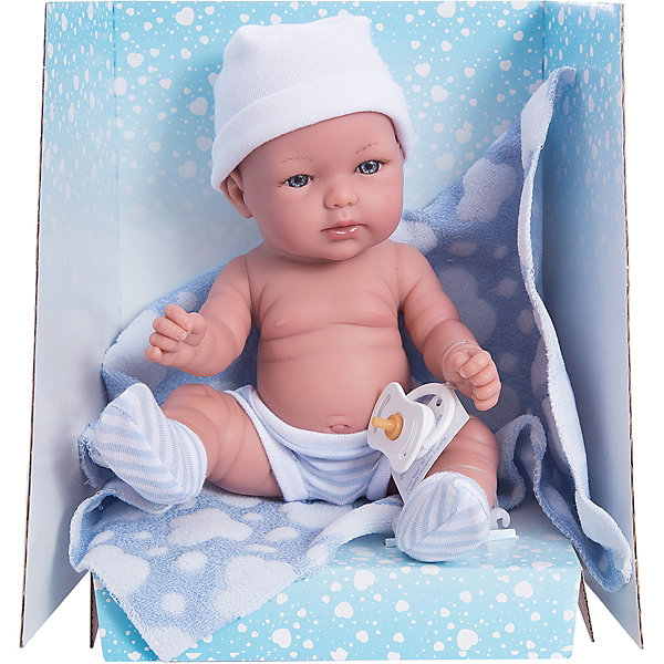

Кукла-пупс Vestida de Azul "Soft Touch" Томми в памперсах, 30 см