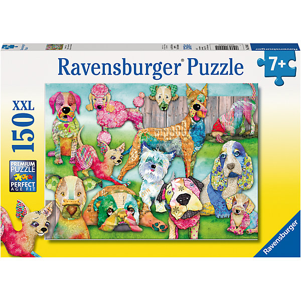 Ravensburger Пазл «Пэчворк собачки» XXL 150 шт