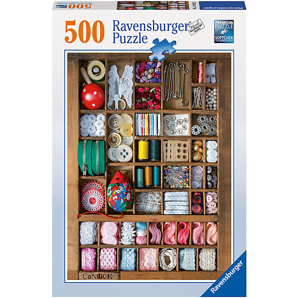 Ravensburger Пазл «Шкатулка для рукоделия» 500 шт