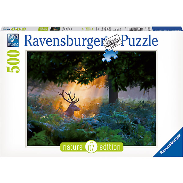 Пазл «Олень в лучах заходящего солнца» 500 шт Ravensburger 7377000