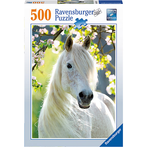 

Пазл «Грациозная белая лошадь» 500 шт