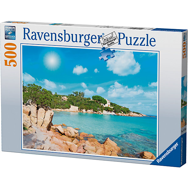 Ravensburger Пазл «Пляж в Сардинии» 500 шт