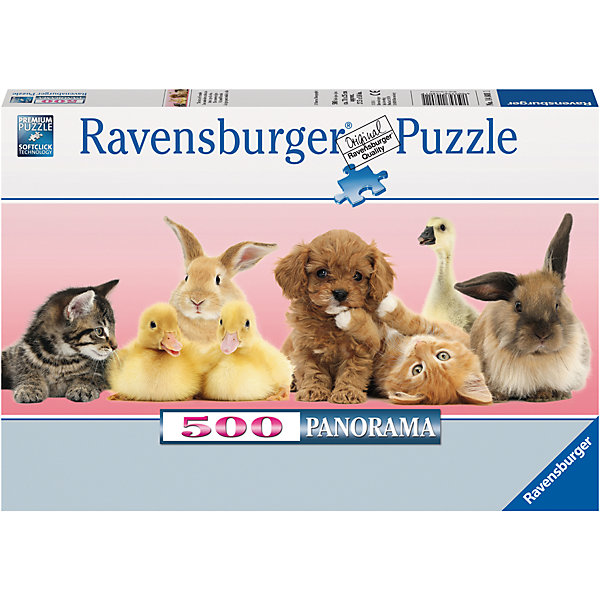 фото Пазл панорамный «Друзья» 500 шт Ravensburger