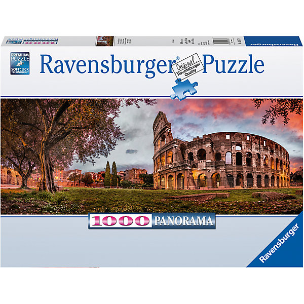 Пазл панорамный Колизей на закате 1000 шт Ravensburger 7377037