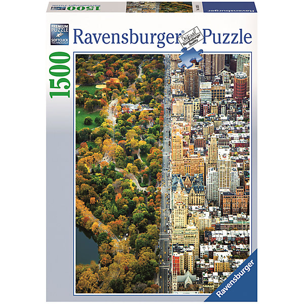 Ravensburger Пазл «Лес и Нью-Йорк» 1500 шт