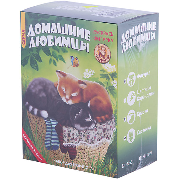 

Керамическая фигурка-раскраска Коты