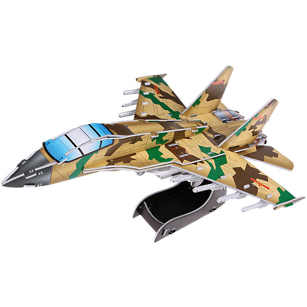 

3D пазл Zilipoo "Военный самолёт", 32 элемента