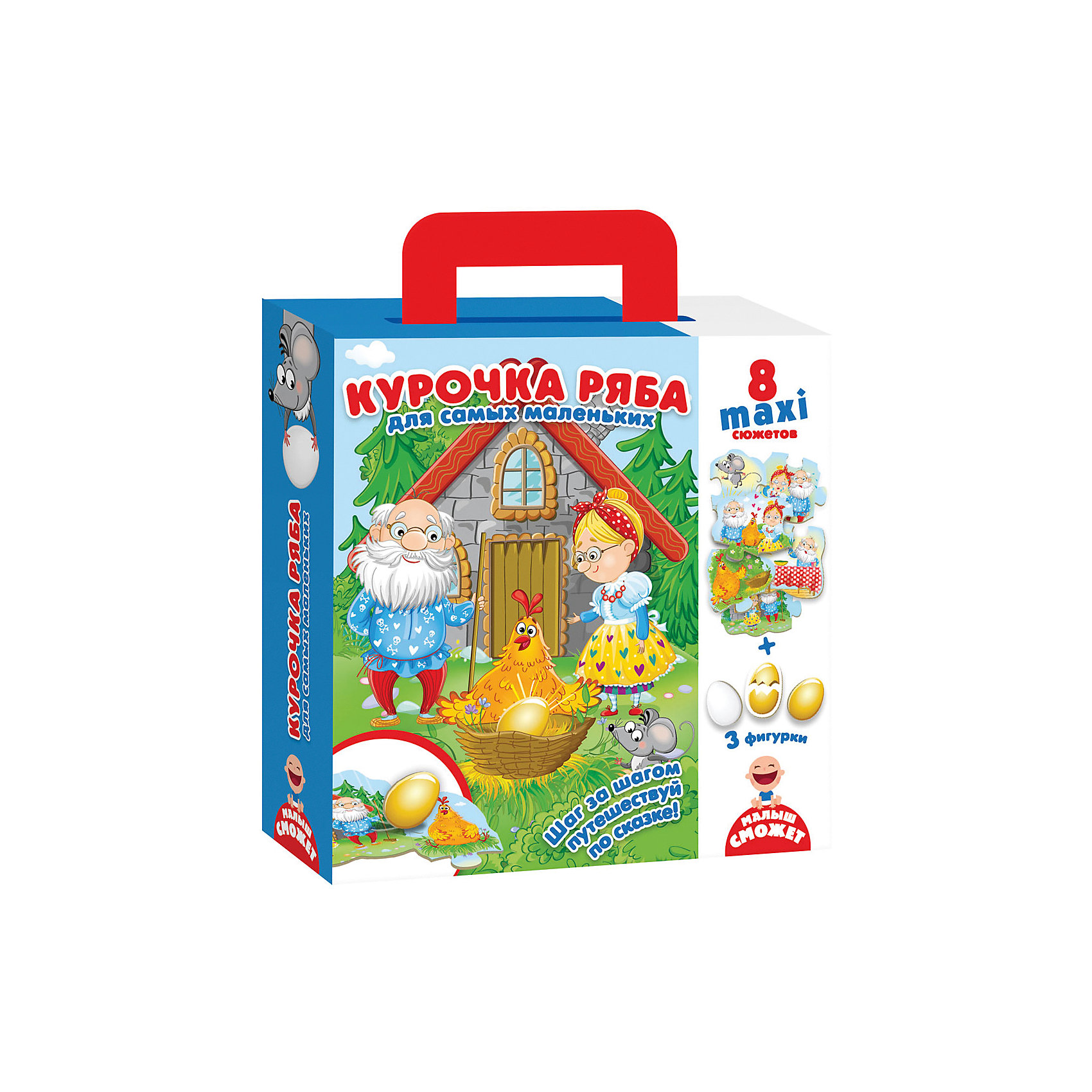 фото Пазл-игра путешествие по сказке "Курочка Ряба" Vladi toys