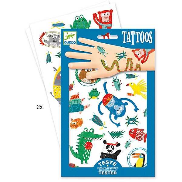 

Татуировки Животные, Djeco