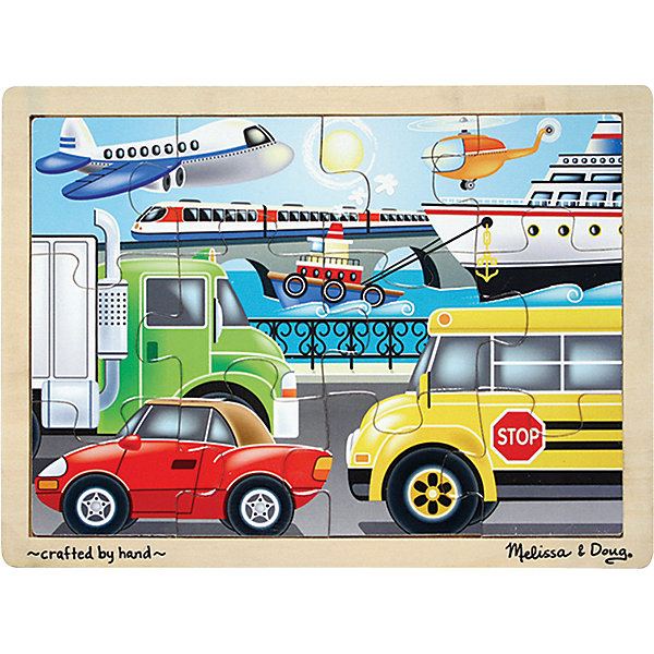 

Пазл Melissa & Doug "В пути" 12 деталей