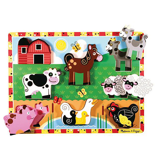 

Рамка-вкладыш Melissa & Doug "Ферма"