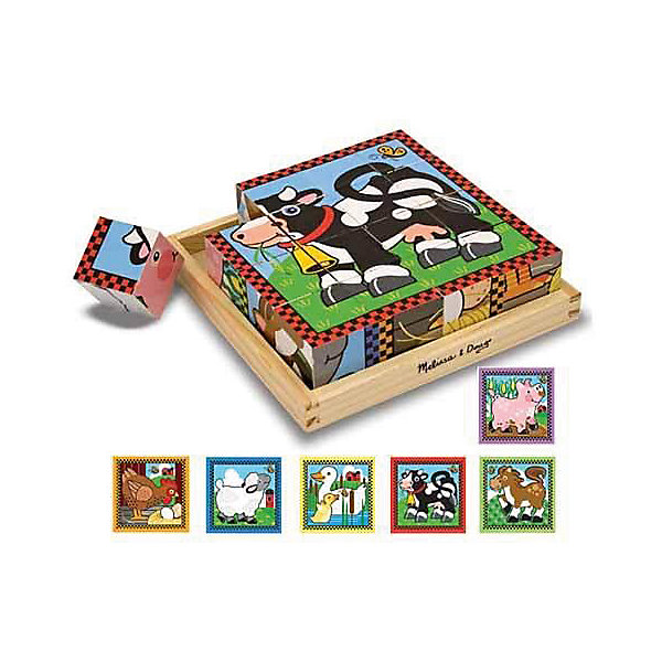 

Набор кубиков Melissa & Doug "Ферма"