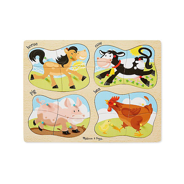 

Набор напольных пазлов Melissa & Doug "Ферма" 4 в 1