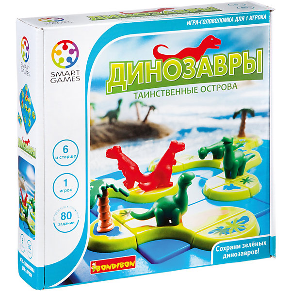 

Игра-головоломка "Динозавры. Таинственные острова" Bondibon