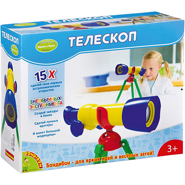 

Французские опыты Науки с Буки Телескоп 15X Bondibon