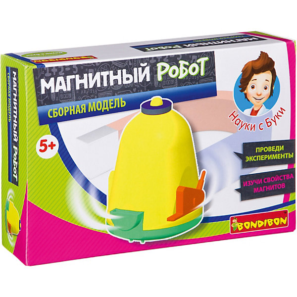 Французские опыты Науки с Буки Магнитный роботBondibon