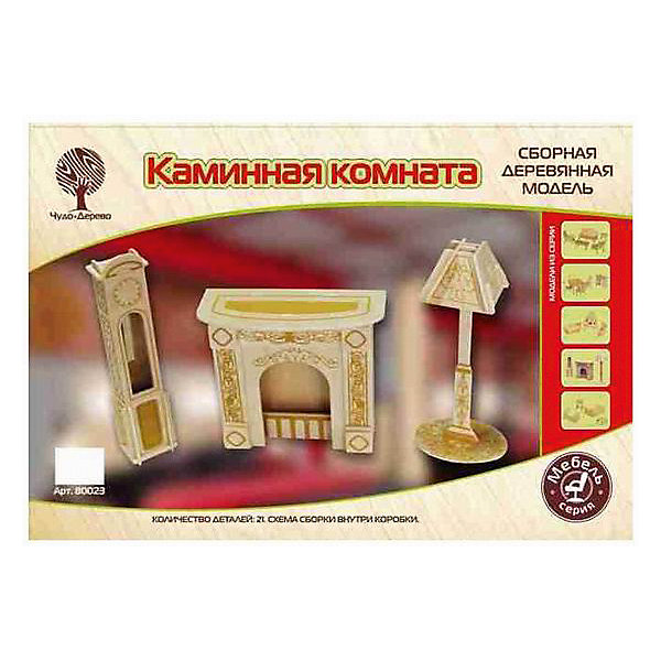 

Модель сборная Мебель для кукол КАМИННАЯ КОМНАТА Чудо-Дерево